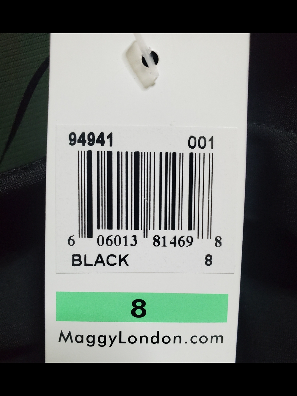NWT NORDSTROMS MAGGY LONDON Black Illusion Dress - Picture 3 of 4